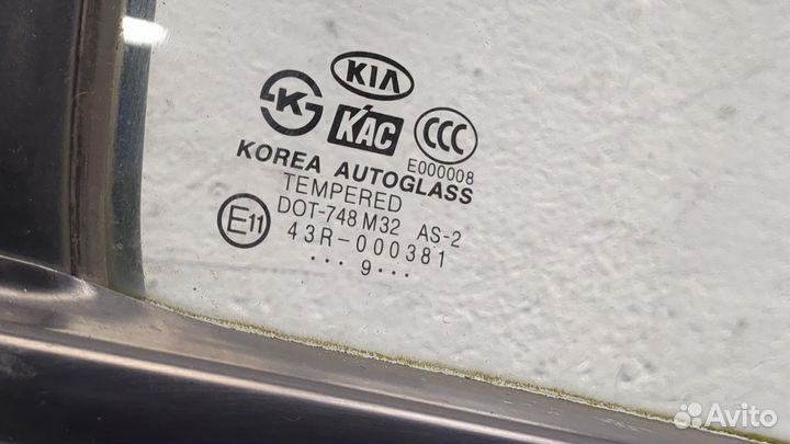 Дверь боковая правая задняя киа Rio, 2009