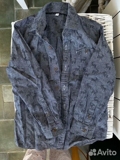 Рубашки на мальчика 5-6 лет