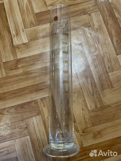 Цилиндр стеклянный мерный