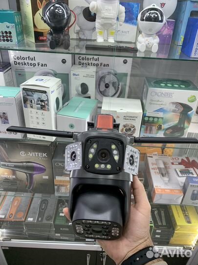 Камера видеонаблюдения уличная с симкартой 4 g