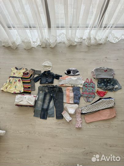 Одежда на девочку на рост 110