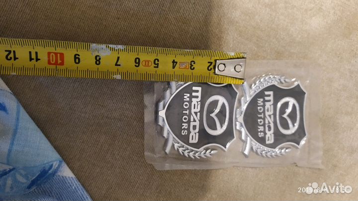 Лейблы металические хром