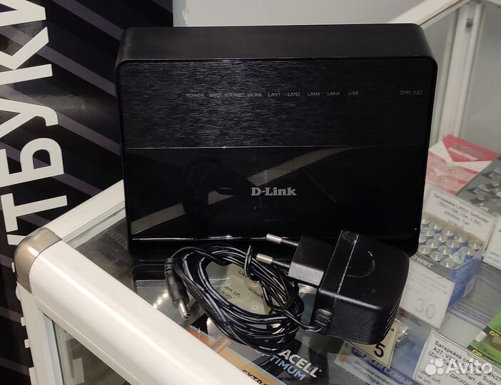 Роутер Wi-Fi D-Link DIR-320/A/D1A