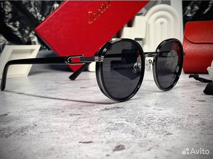 Очки Cartier круглые