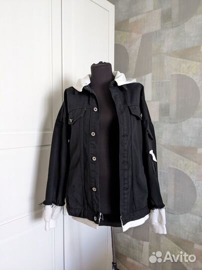 Джинсовка мерч Black Pink Kpop