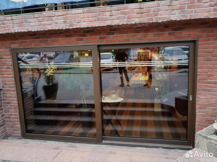 Алюминиевые раздвижные окна