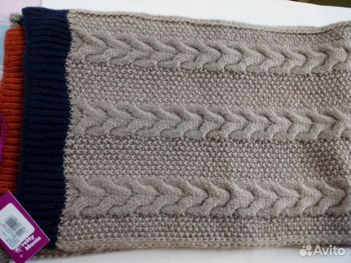 Комплект шапка шарф перчатки женские