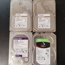 Жёсткие диски 6 Tb, 8 Tb, 10 Tb