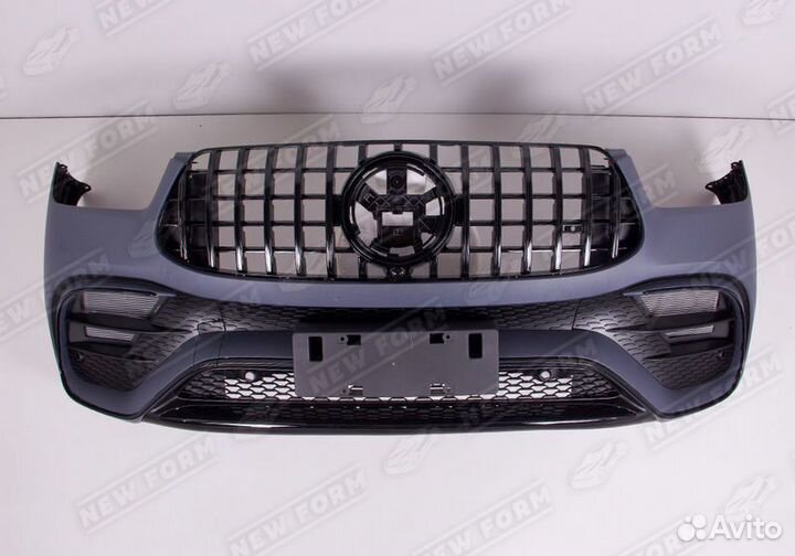 Передний бампер 63 AMG Mercedes GLE V167