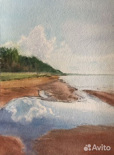 Картина акварель