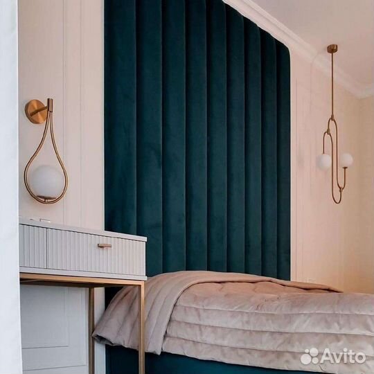 Мягкие стеновые панели, мягкое изголовье