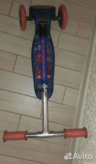 Самокат детский трехколесный бу складной