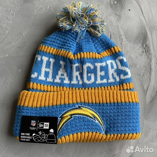 Шапка зимняя NFL Los Angeles Chargers