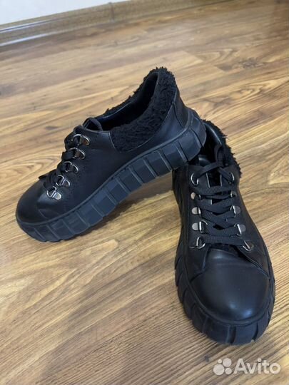 Кеды женские натуральная кожа 36