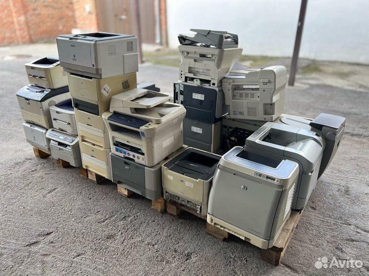 Принтеры и мфу оптом, лот 27шт
