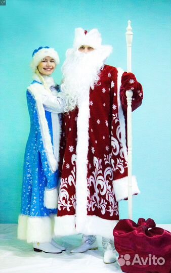 Костюм Деда Мороза и снегурочки