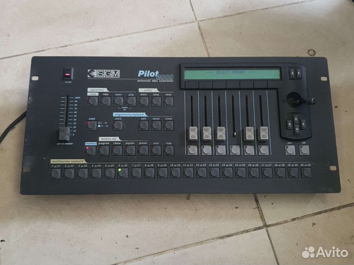 Dmx контроллер SGM Pilot 2000