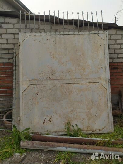 Ворота распашные бу