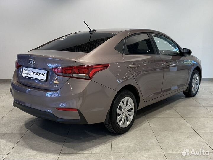 Hyundai Solaris 1.6 AT, 2018, 65 143 км
