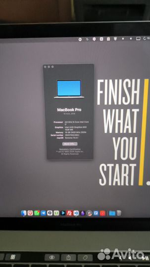 MacBook Pro 15-Inch 2019 /i7/16/512/4+1,5