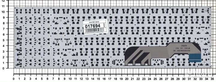 Клавиатура для ноутбука Asus X541 черная