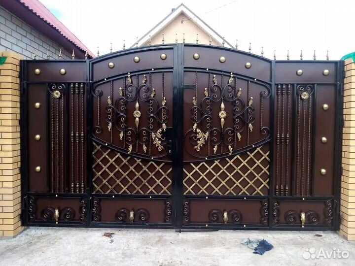 Кованые ворота