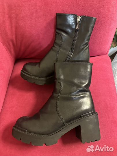 39 бу Полусапоги на меху Baldinini