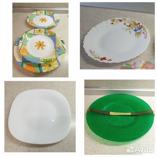 Тарелки, блюдо, блюдца