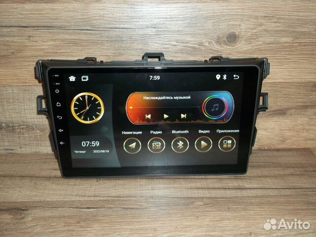 Магнитола Android Toyota Corolla 150