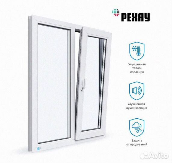 Окно пвх 1200x1270