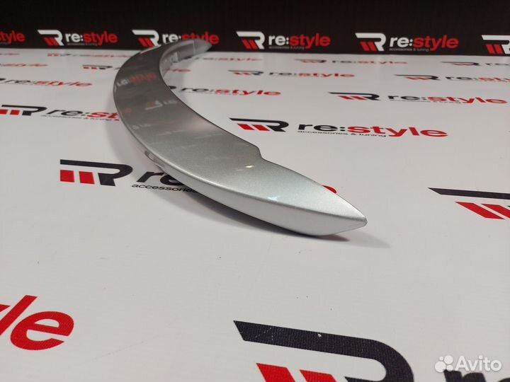 Спойлер Toyota Vitz 130 2010-2020 Серебро