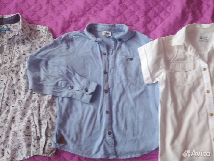 Рубашки для мальчика 134