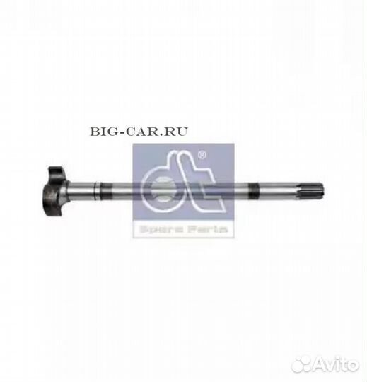 DT spare parts 10.23104 Вал тормозной левый L570mm ROR