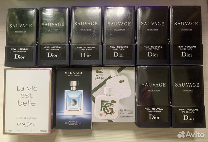 Мужские и женские духи