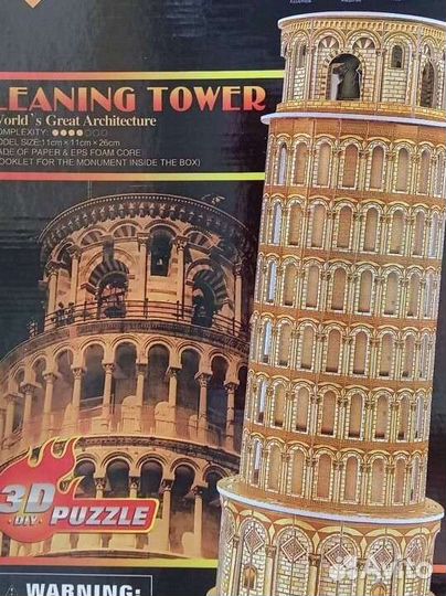 Макет Пизанской башни
