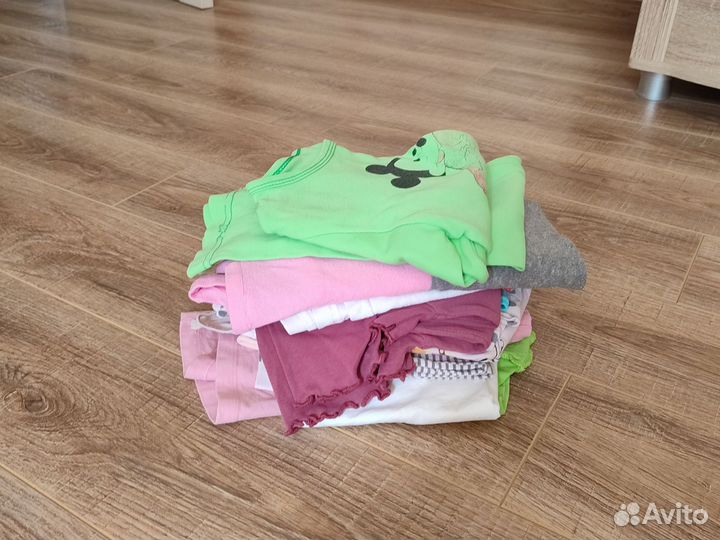 Вещи пакетом для девочки110-116
