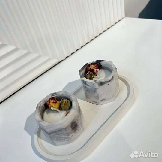 Свечи восковые ручной работы