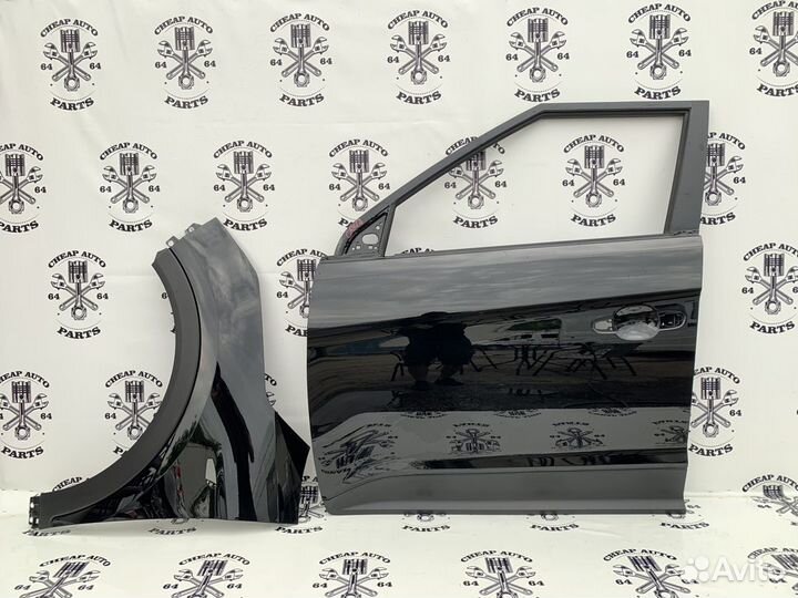 Дверь передняя левая Hyundai Creta Оригинал Чёрная