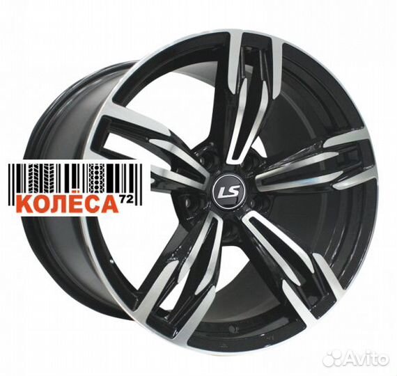 LS Wheels LS844 6.5x15 4x100 ET40 Dia60.1 BKF