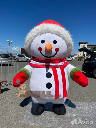 Надувной костюм Снеговик 2м