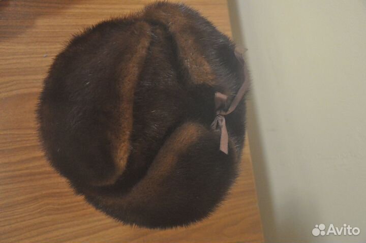Шапка ушанка норка 57 размер