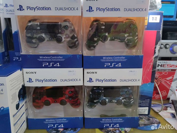 Джойстики / Dualshock 4 / Геймпад PS4 / Новые