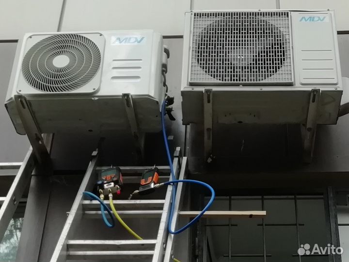 Установка монтаж кондиционеров, сплит систем