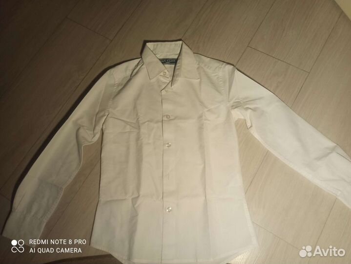 Школьная форма рубашка белая