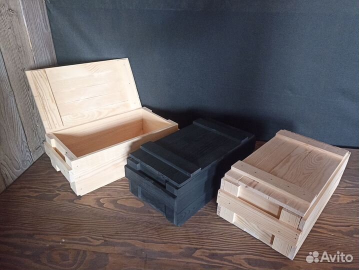 Деревянный ящик