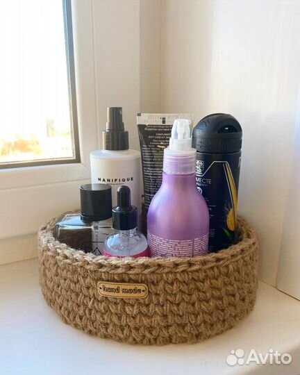 Корзинки из джута