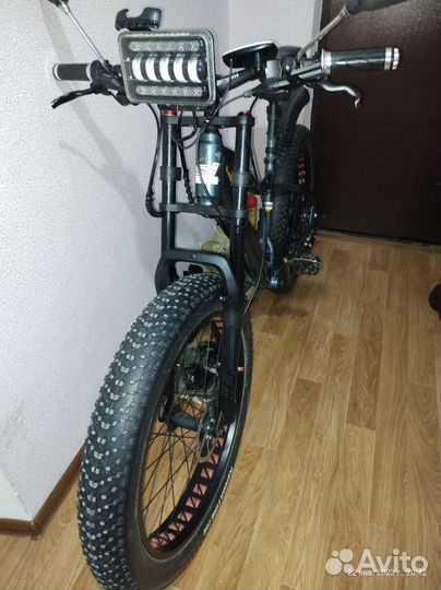 Мощный Электробайк фэтбайк 750ват