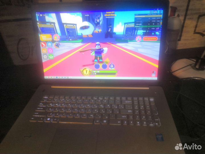 Игровой ноутбук asus