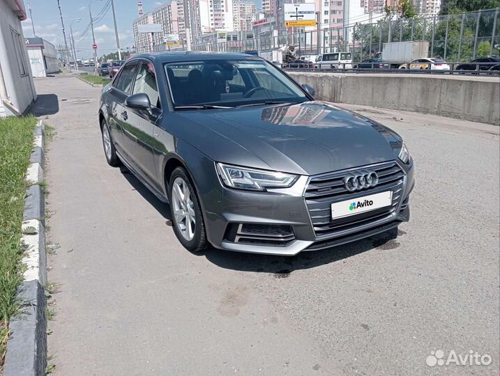 Audi A4 2.0 AMT, 2018, 88 000 км