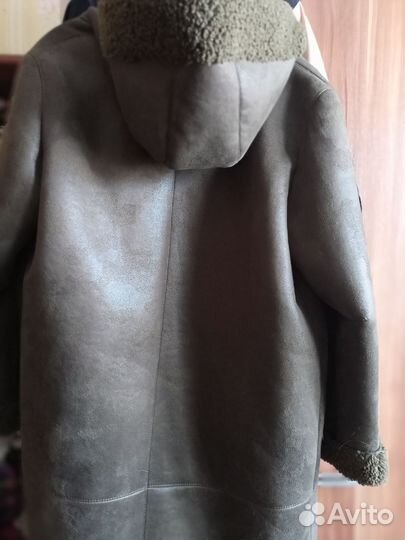 Дубленка женская зимняя 48 50